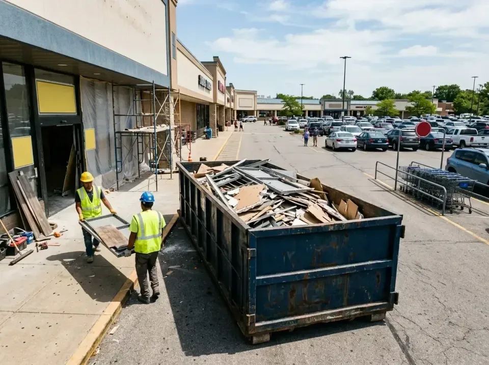retail-store-renovation-debris-003 — frequently asked questions, Roll-off Dumpster Rentals in Muscoy, CA